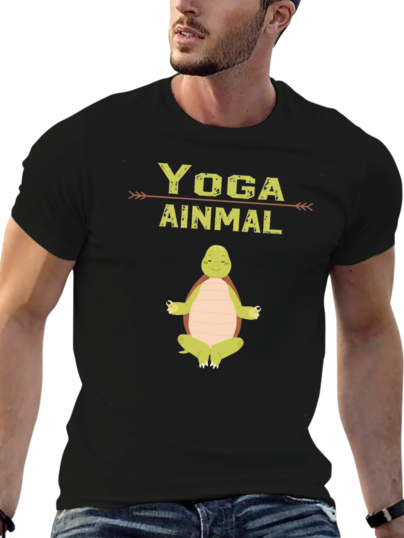 Yoga Animal T-Shirt - Meditating Turtle
