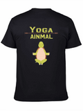 Yoga Animal T-Shirt - Meditating Turtle