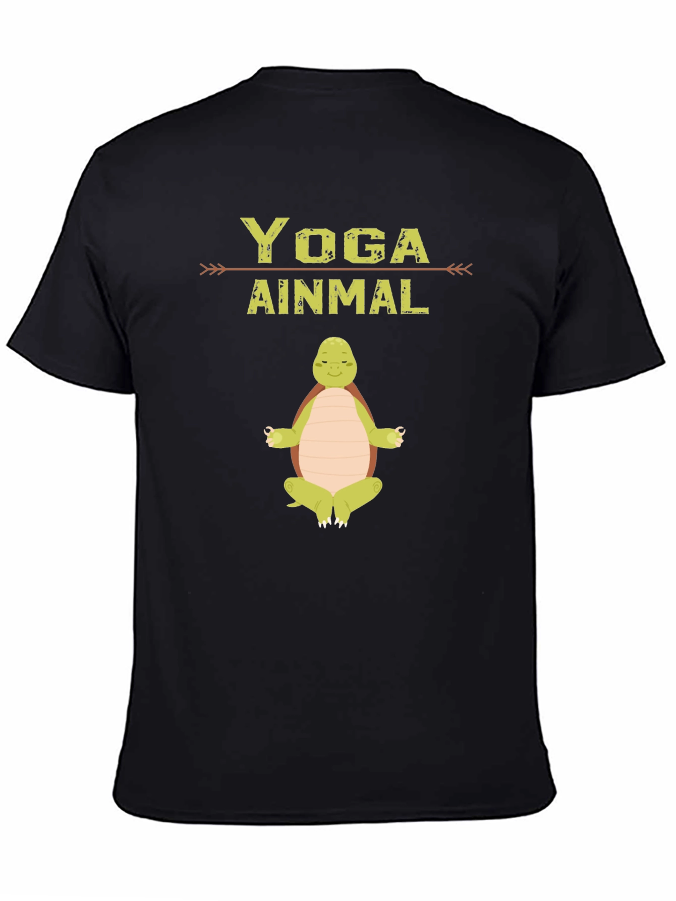 Yoga Animal T-Shirt - Meditating Turtle