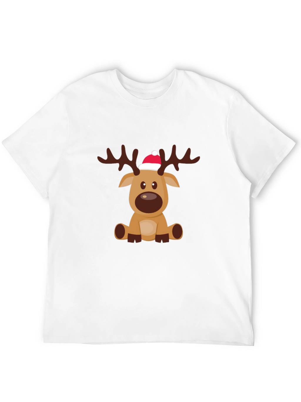 Festive Reindeer Graphic Tee
