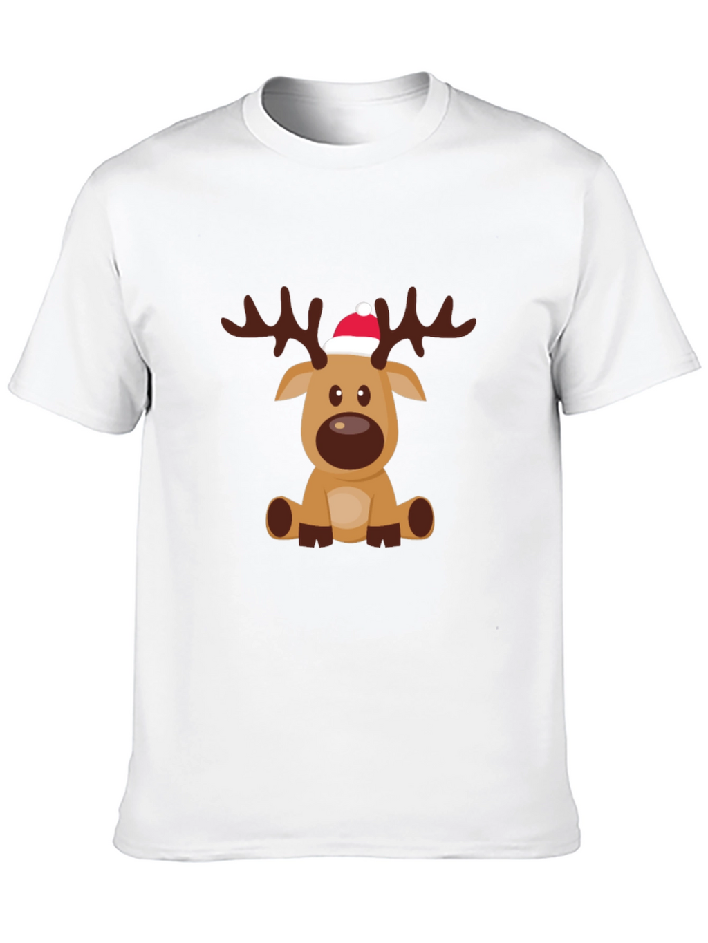 Festive Reindeer Graphic Tee