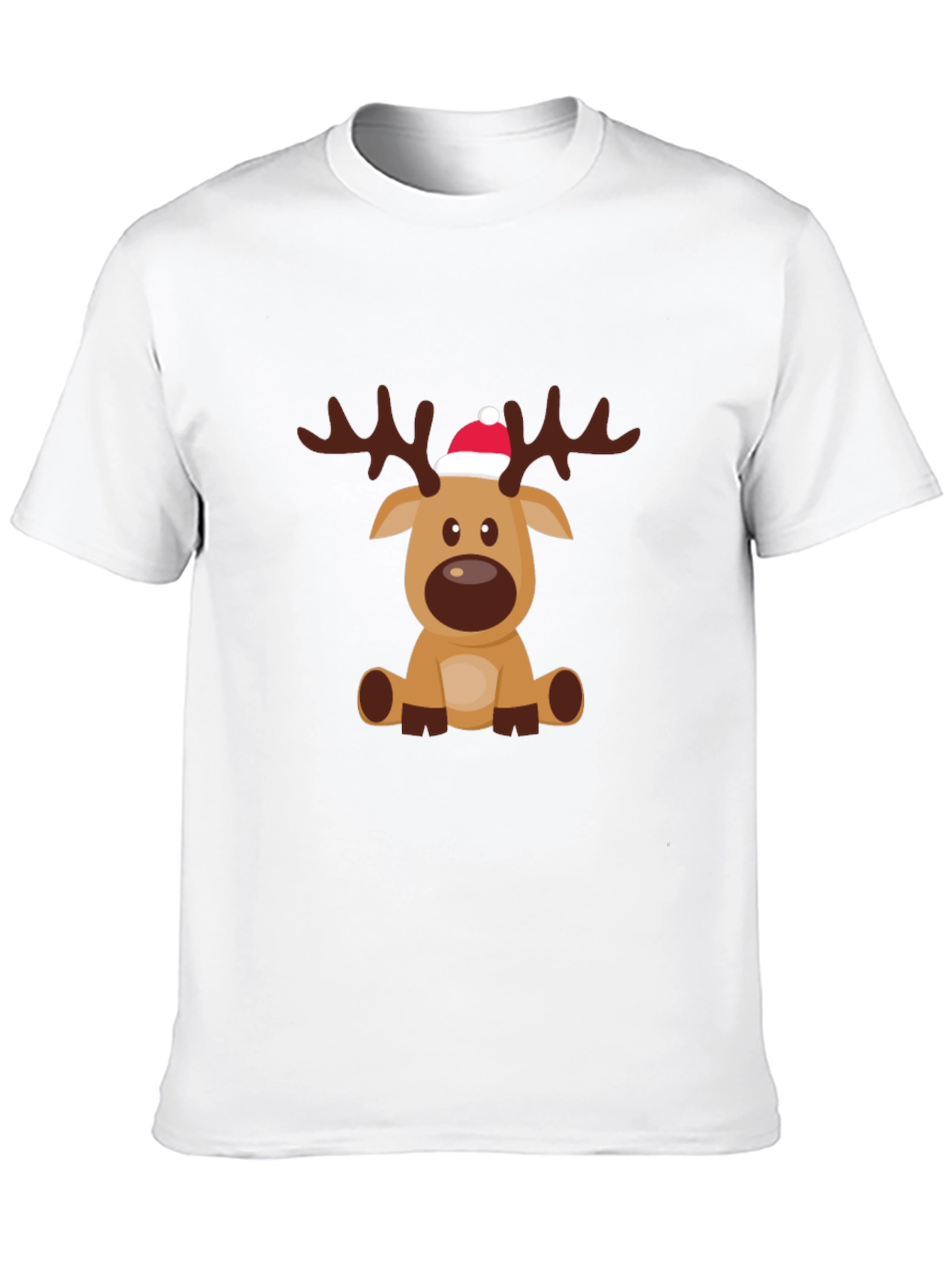 Festive Reindeer Graphic Tee