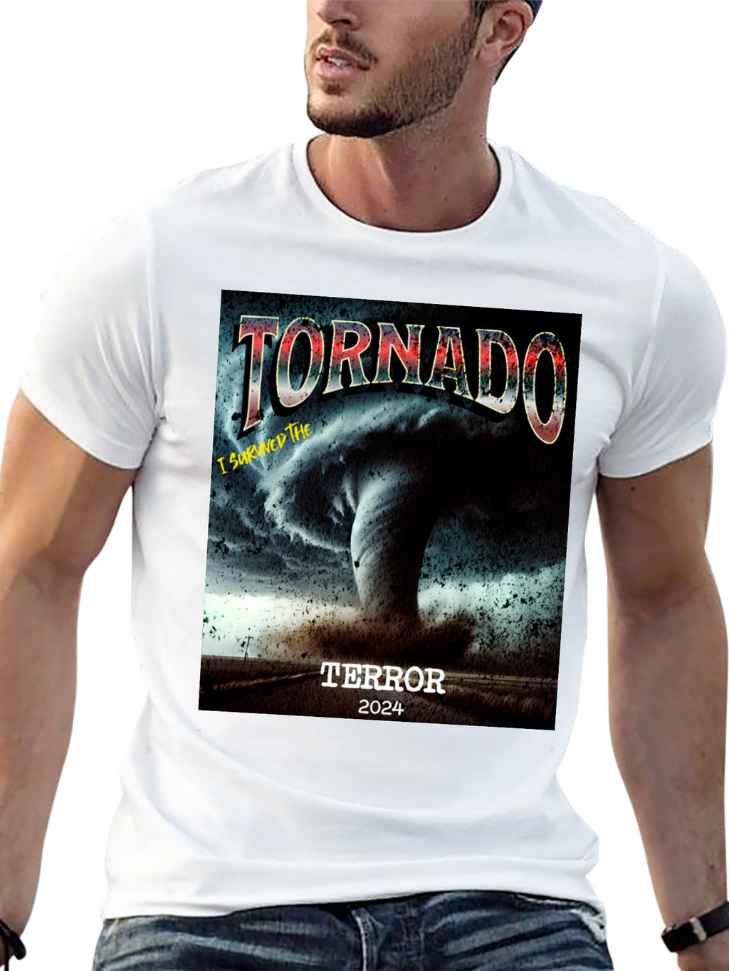 I Survived The Tornado Terror 2024 T-Shirt