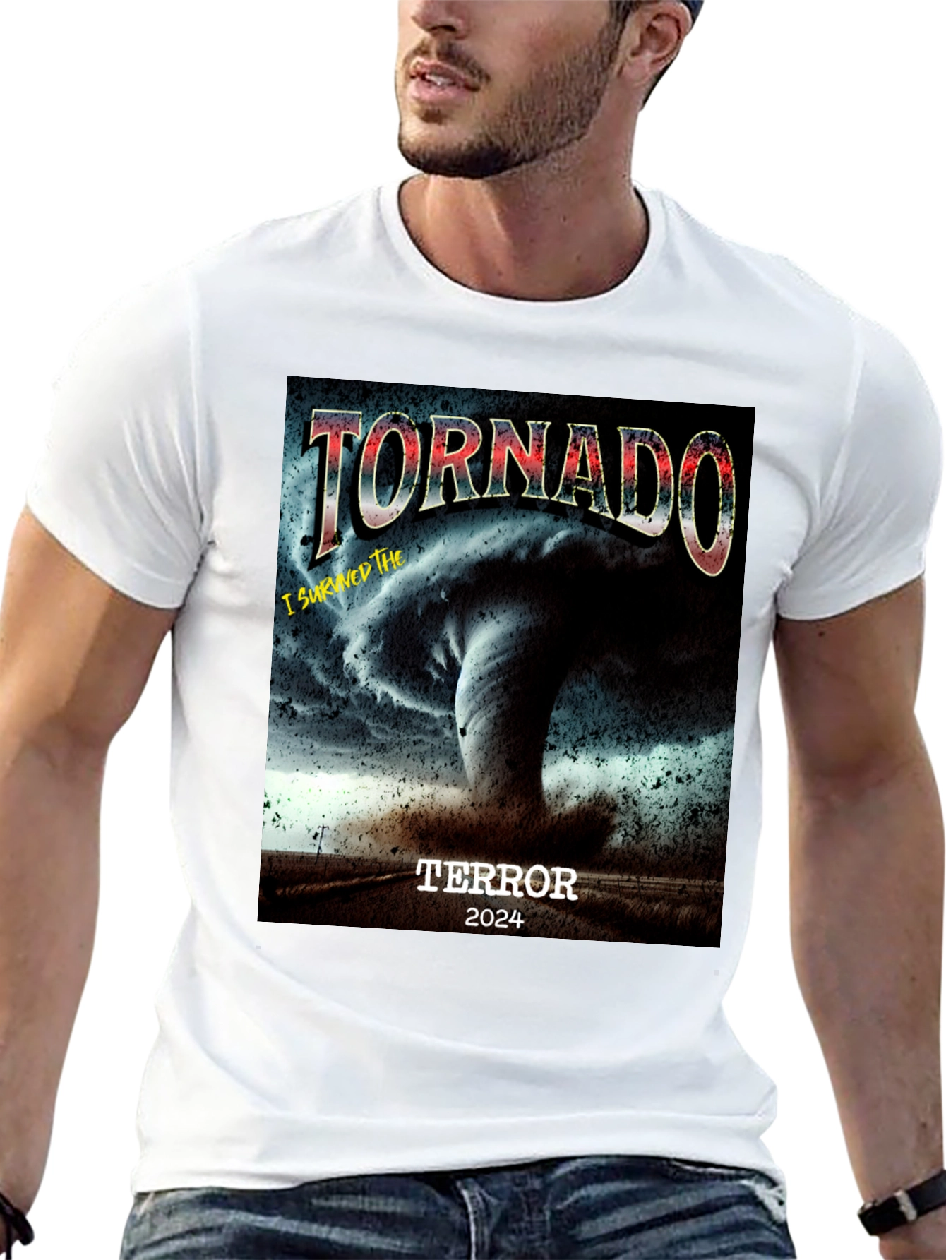 I Survived The Tornado Terror 2024 T-Shirt