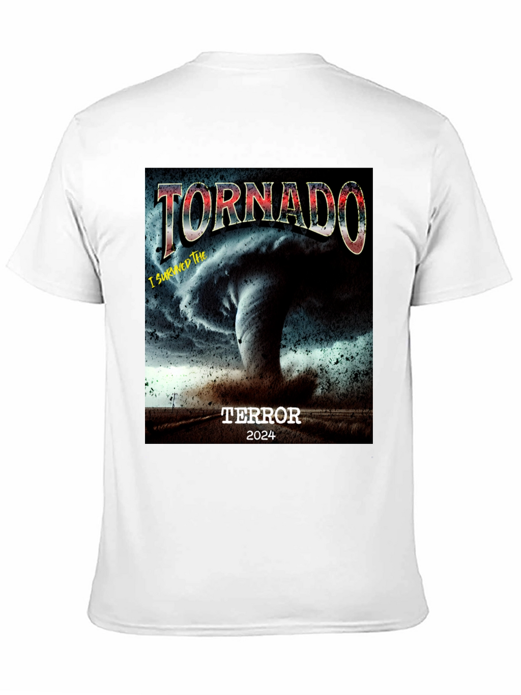 I Survived The Tornado Terror 2024 T-Shirt