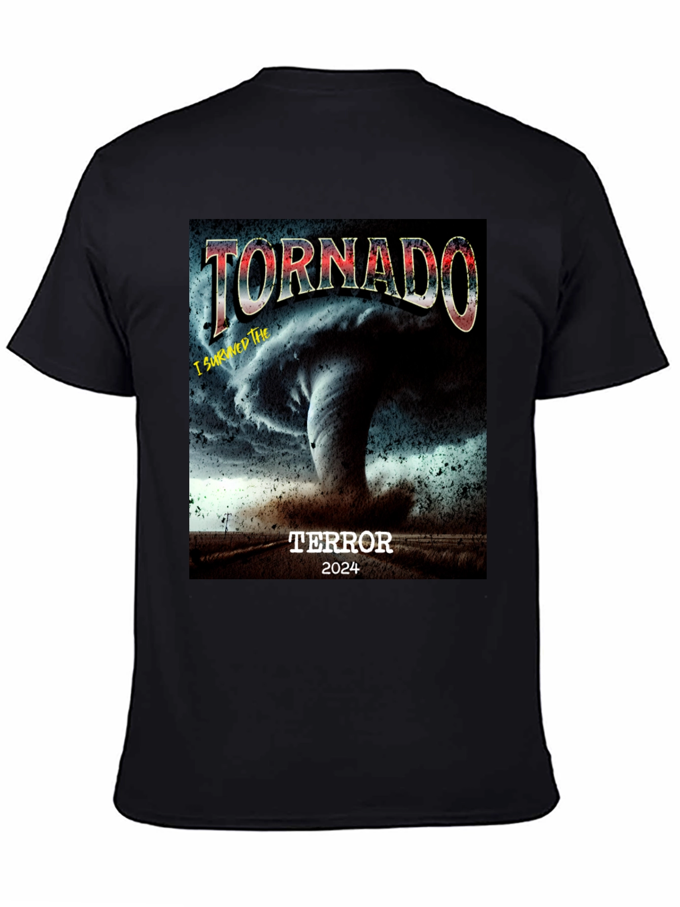 I Survived The Tornado Terror 2024 T-Shirt