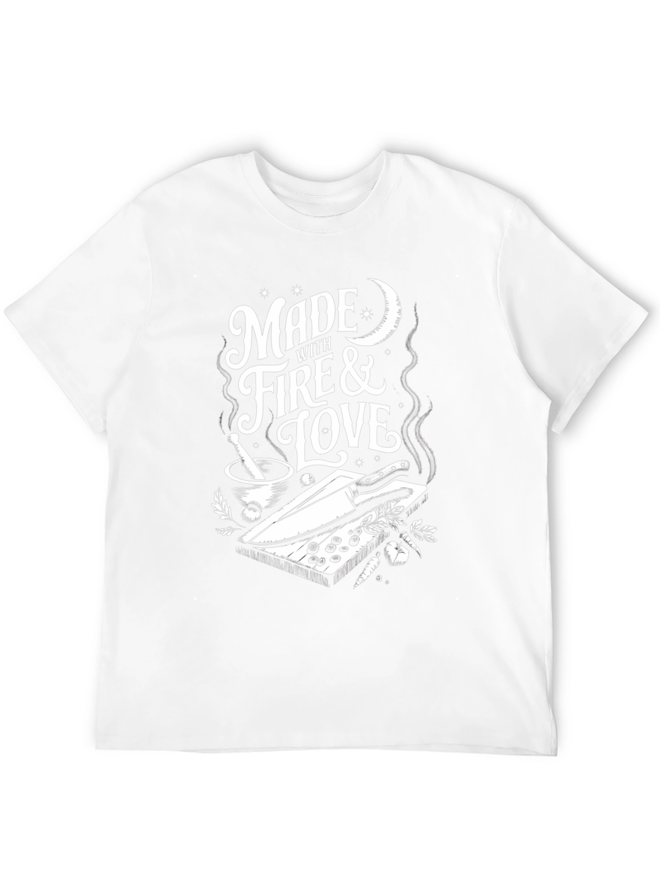 Made With Fire & Love Graphic T-Shirt