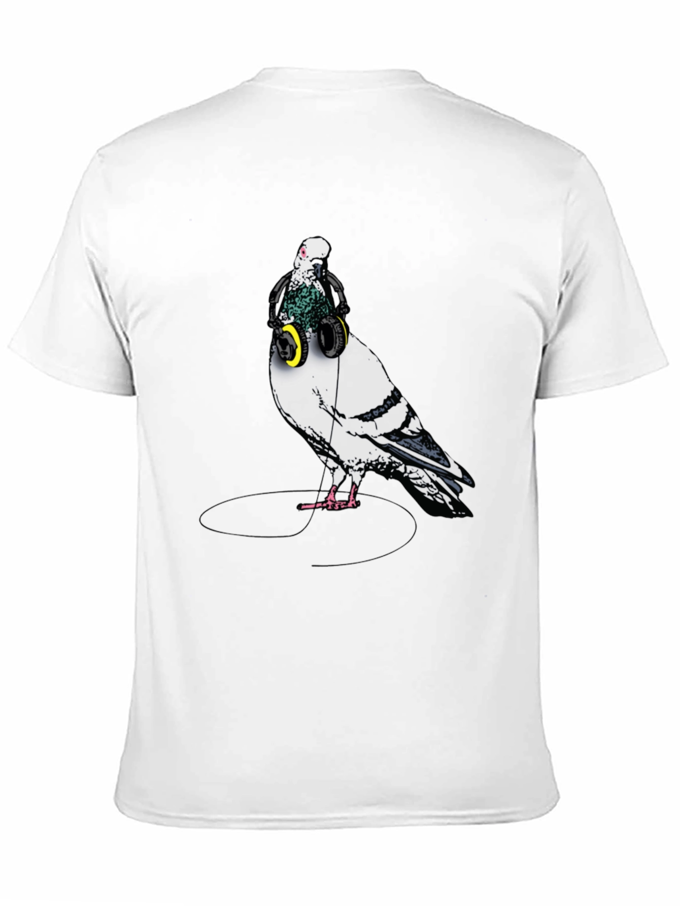 Pigeon DJ Graphic T-Shirt