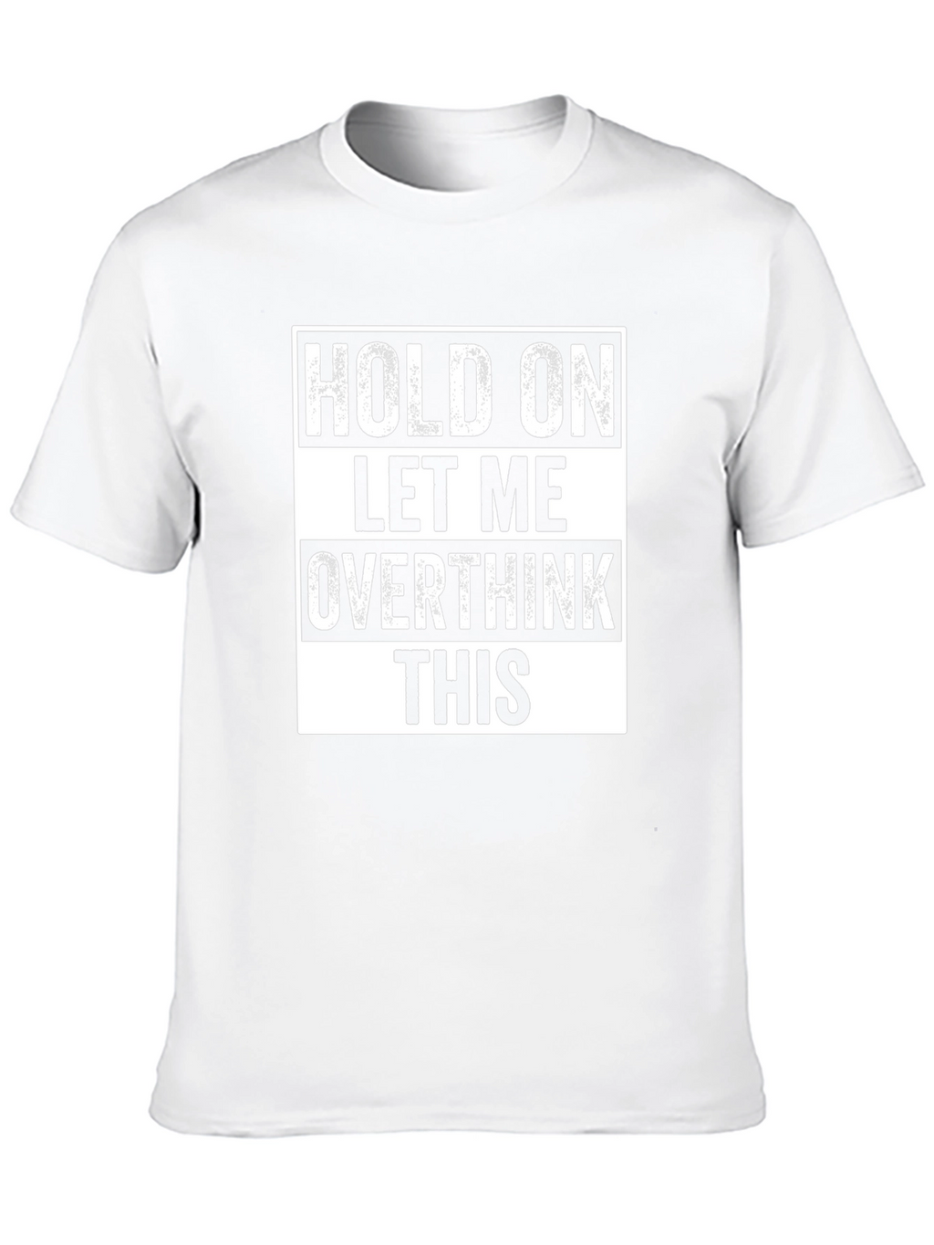 Overthink This Black T-Shirt