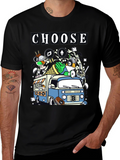 Choose Crypto Ice Cream Truck T-Shirt