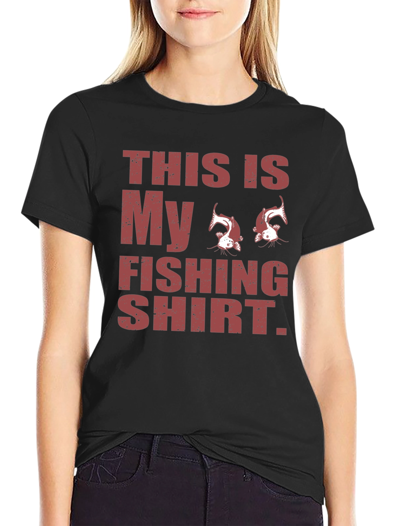 Funny Fishing Shirt - Mens Novelty Graphic Tee