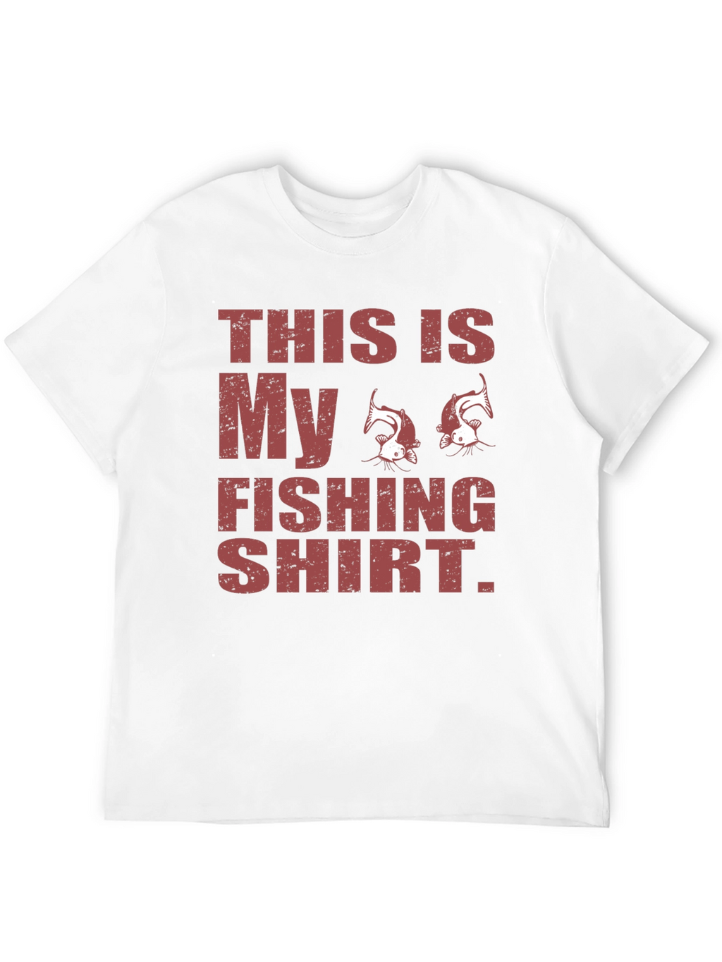 Funny Fishing Shirt - Mens Novelty Graphic Tee
