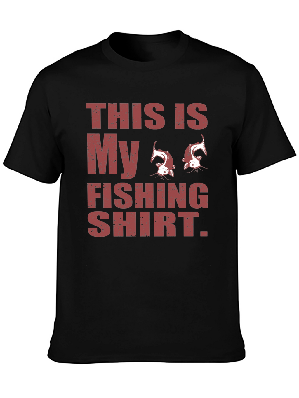 Funny Fishing Shirt - Mens Novelty Graphic Tee