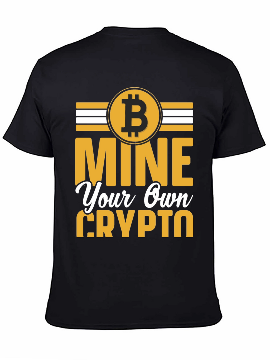 Mine Your Own Crypto Black T-Shirt