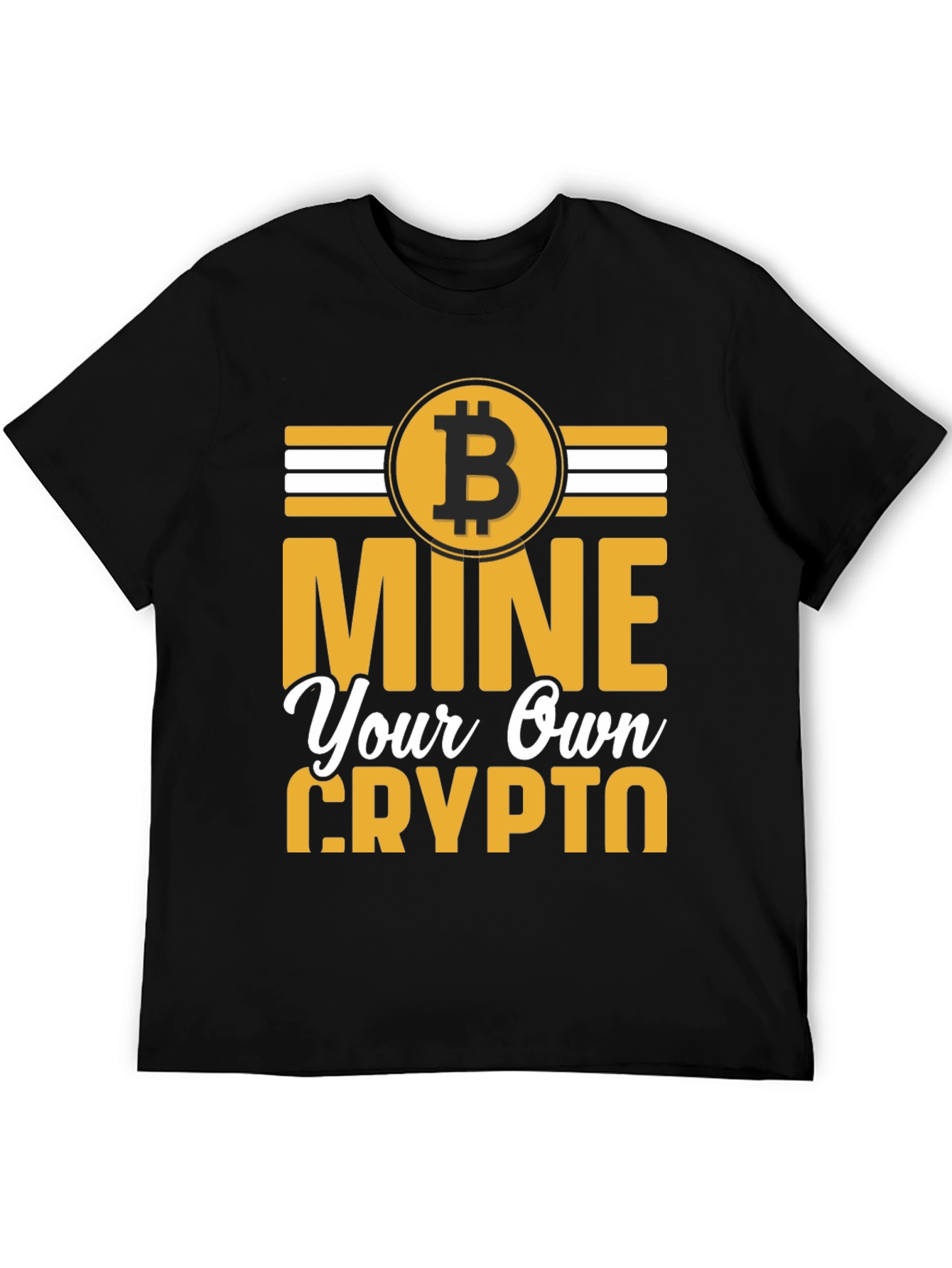 Mine Your Own Crypto Black T-Shirt