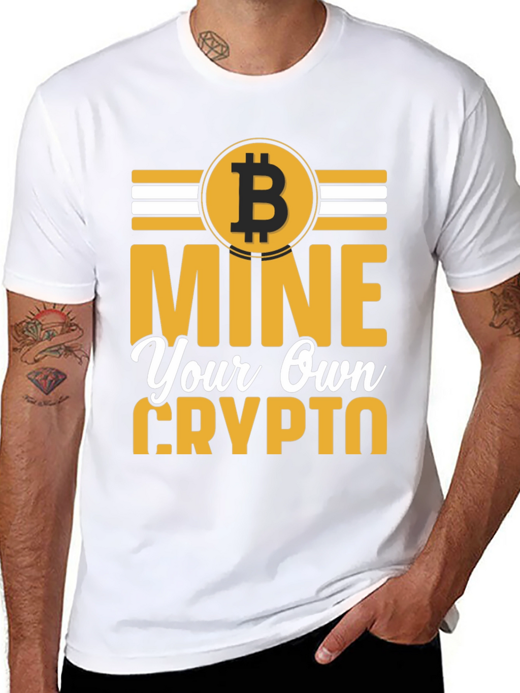 Mine Your Own Crypto Black T-Shirt