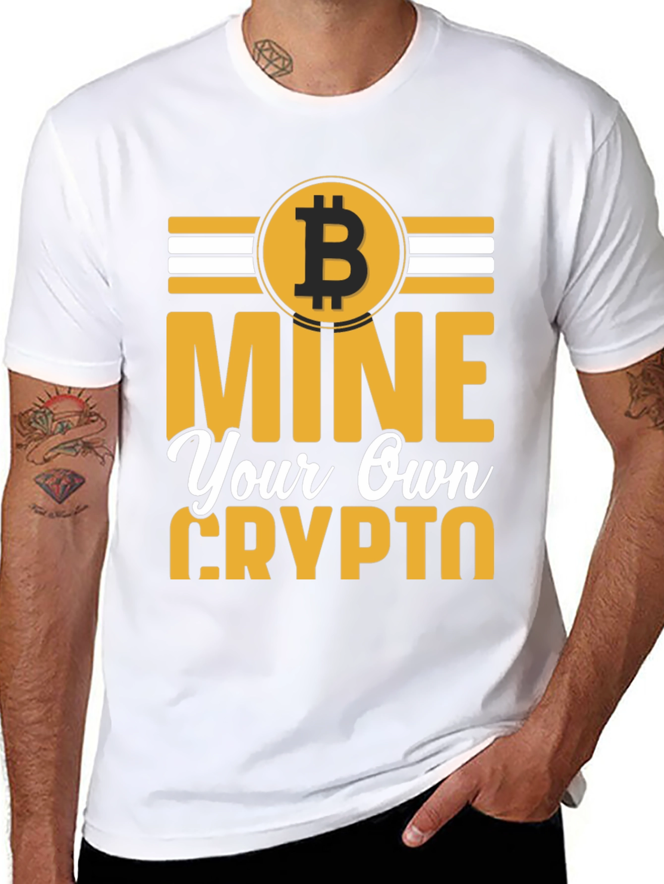Mine Your Own Crypto Black T-Shirt