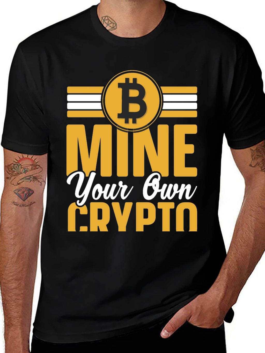 Mine Your Own Crypto Black T-Shirt