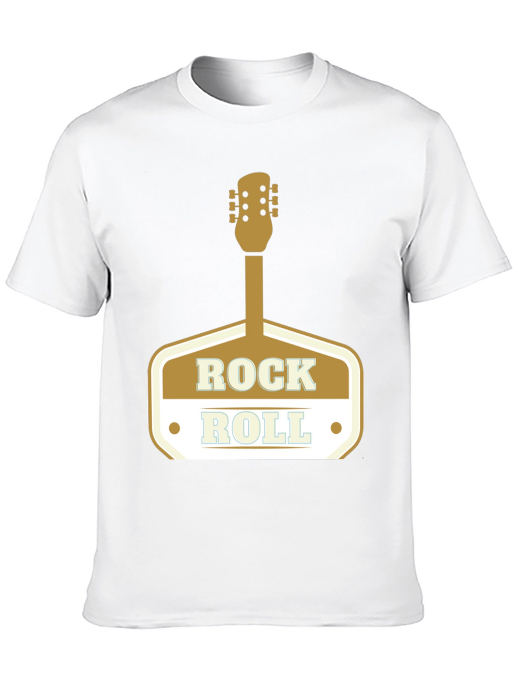 Rock and Roll Guitar T-Shirt - Classic Design