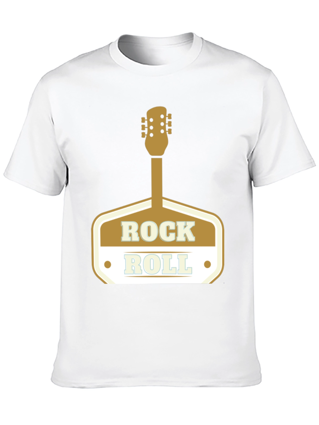 Rock and Roll Guitar T-Shirt - Classic Design