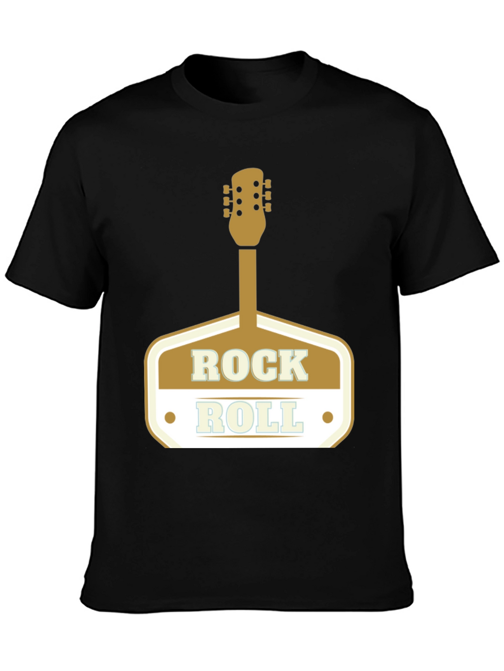 Rock and Roll Guitar T-Shirt - Classic Design