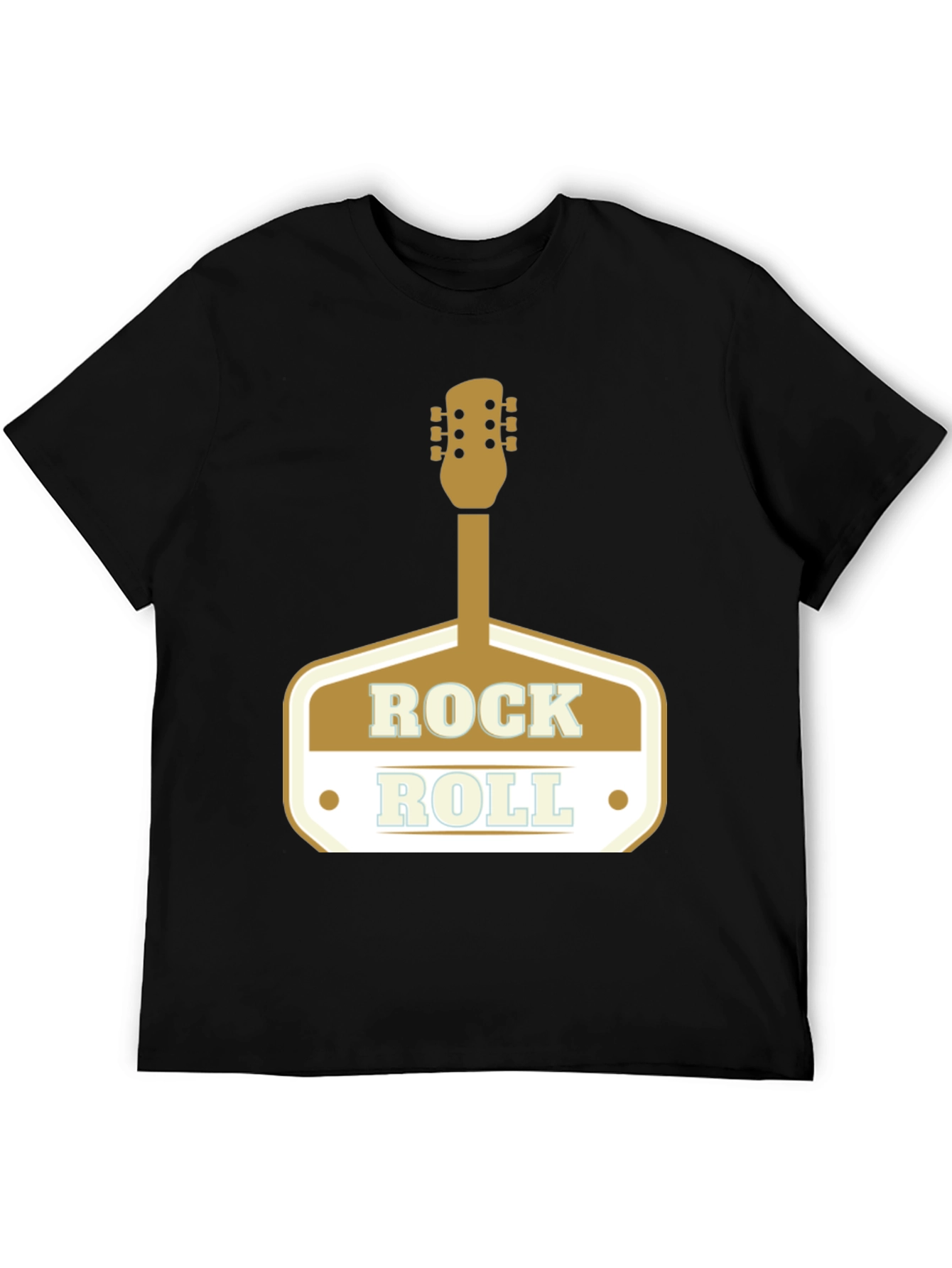Rock and Roll Guitar T-Shirt - Classic Design