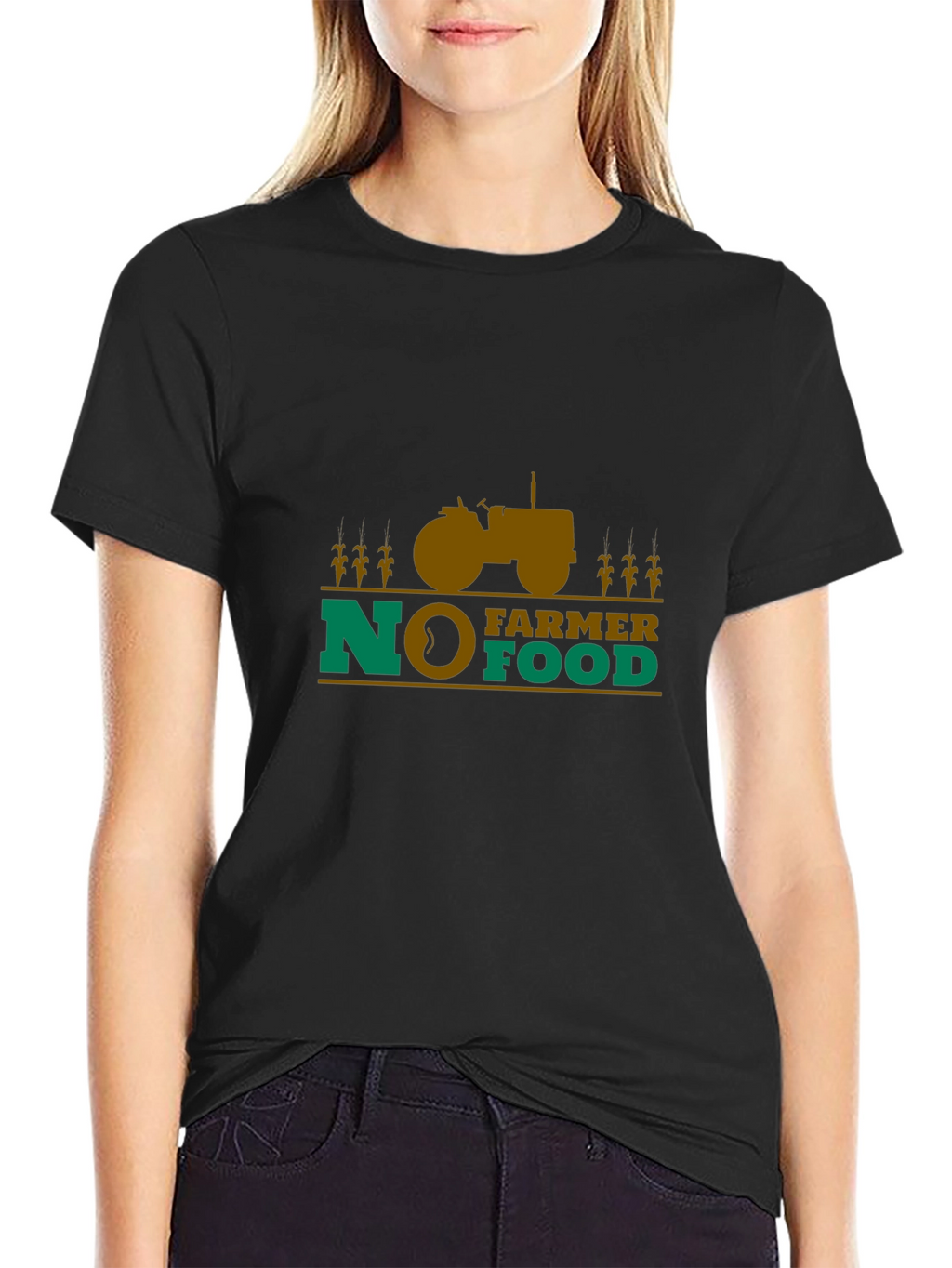 No Farmer No Food Graphic Tee