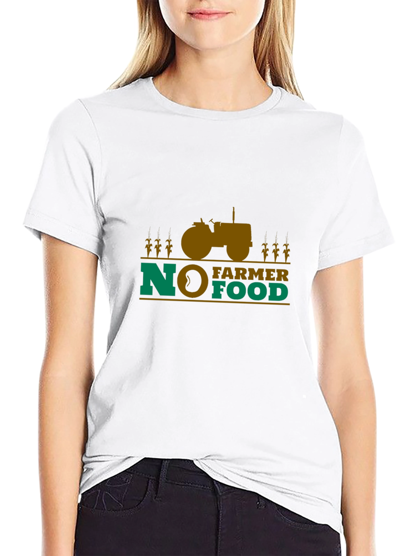 No Farmer No Food Graphic Tee