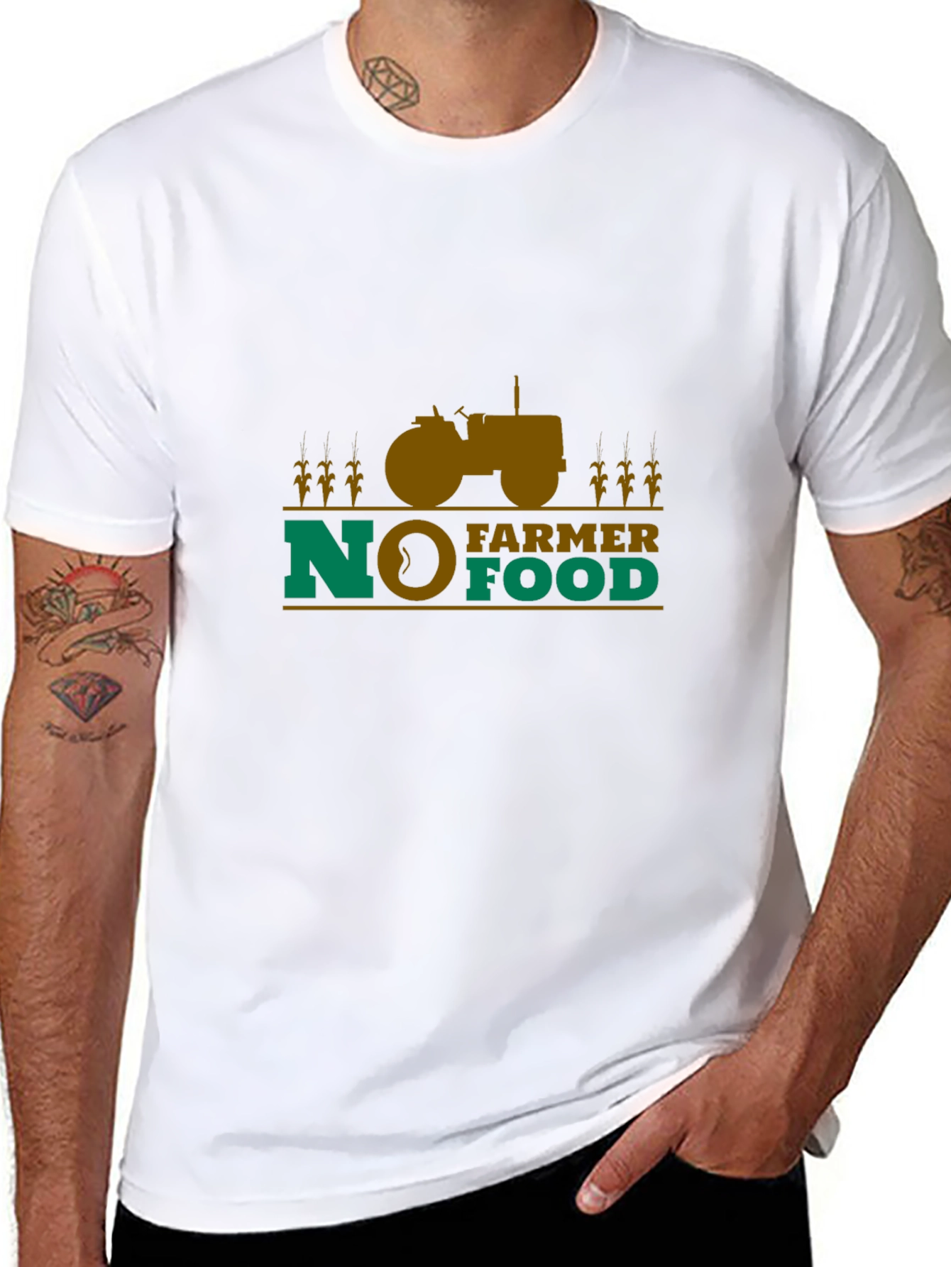 No Farmer No Food Graphic Tee