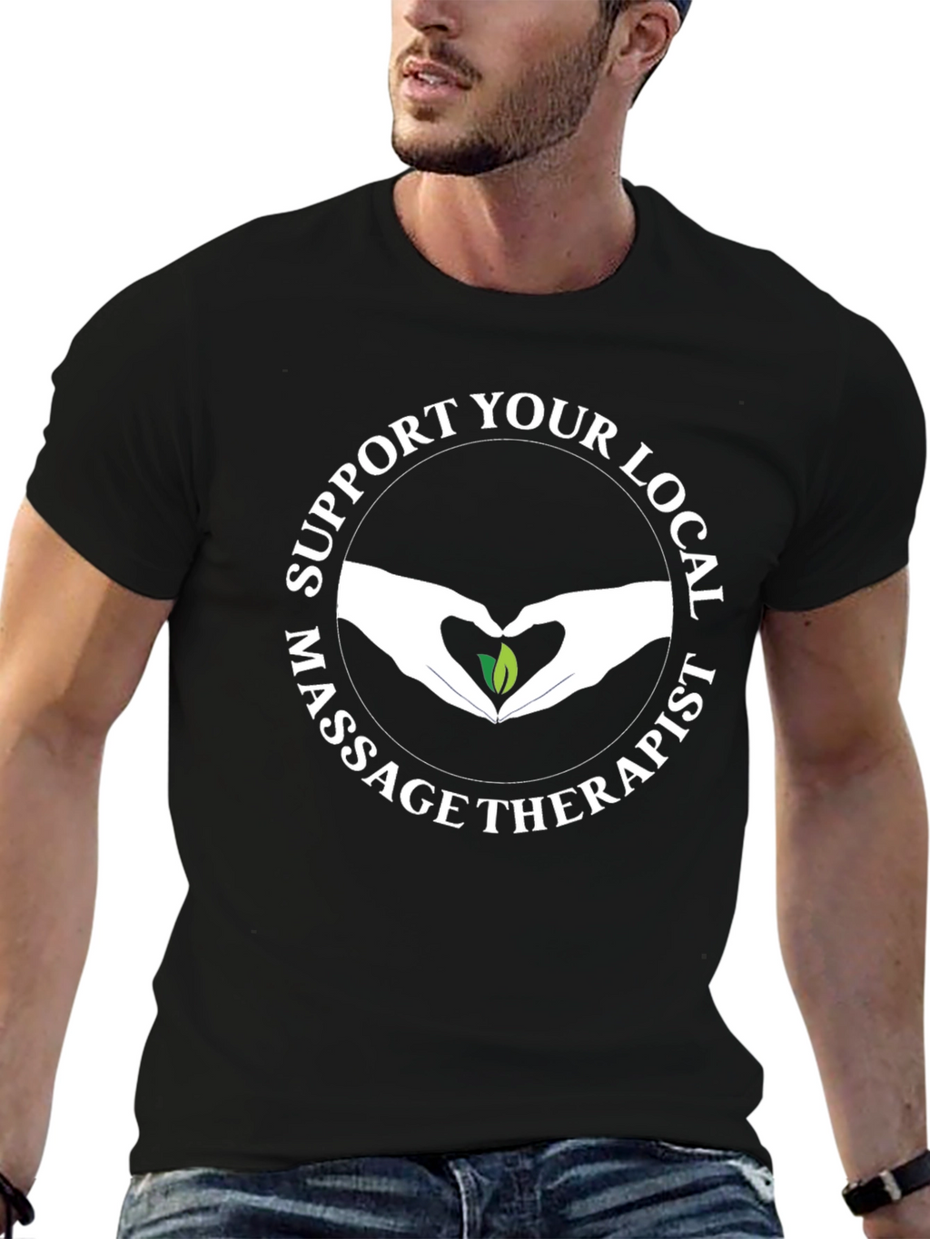 Support Local Massage Therapist Graphic Tee