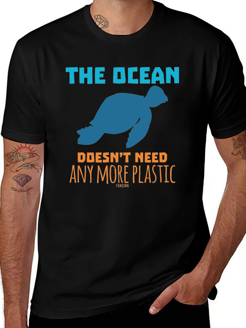 The Ocean Doesnt Need Any More Plastic T-Shirt