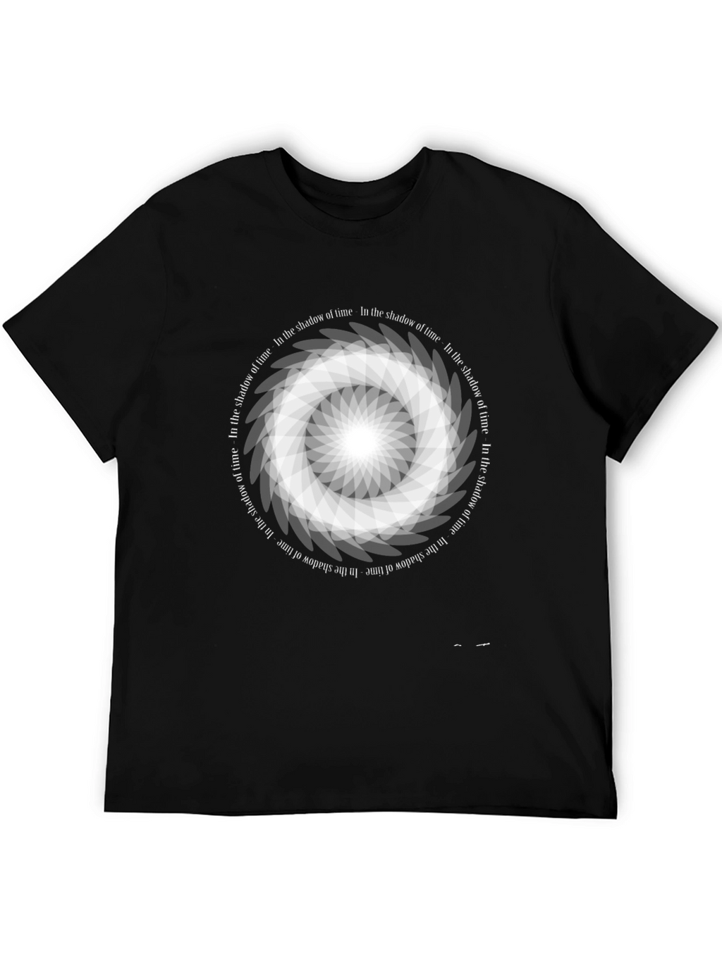 Shadow of Time Graphic Tee - Black