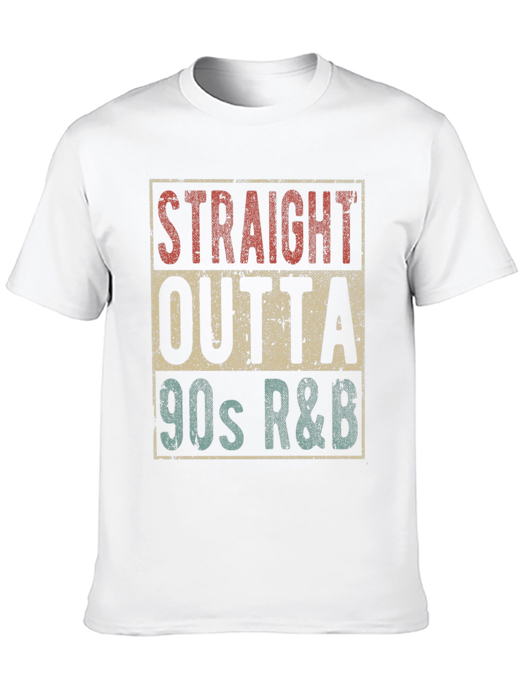 Straight Outta 90s R&B T-Shirt Retro Style
