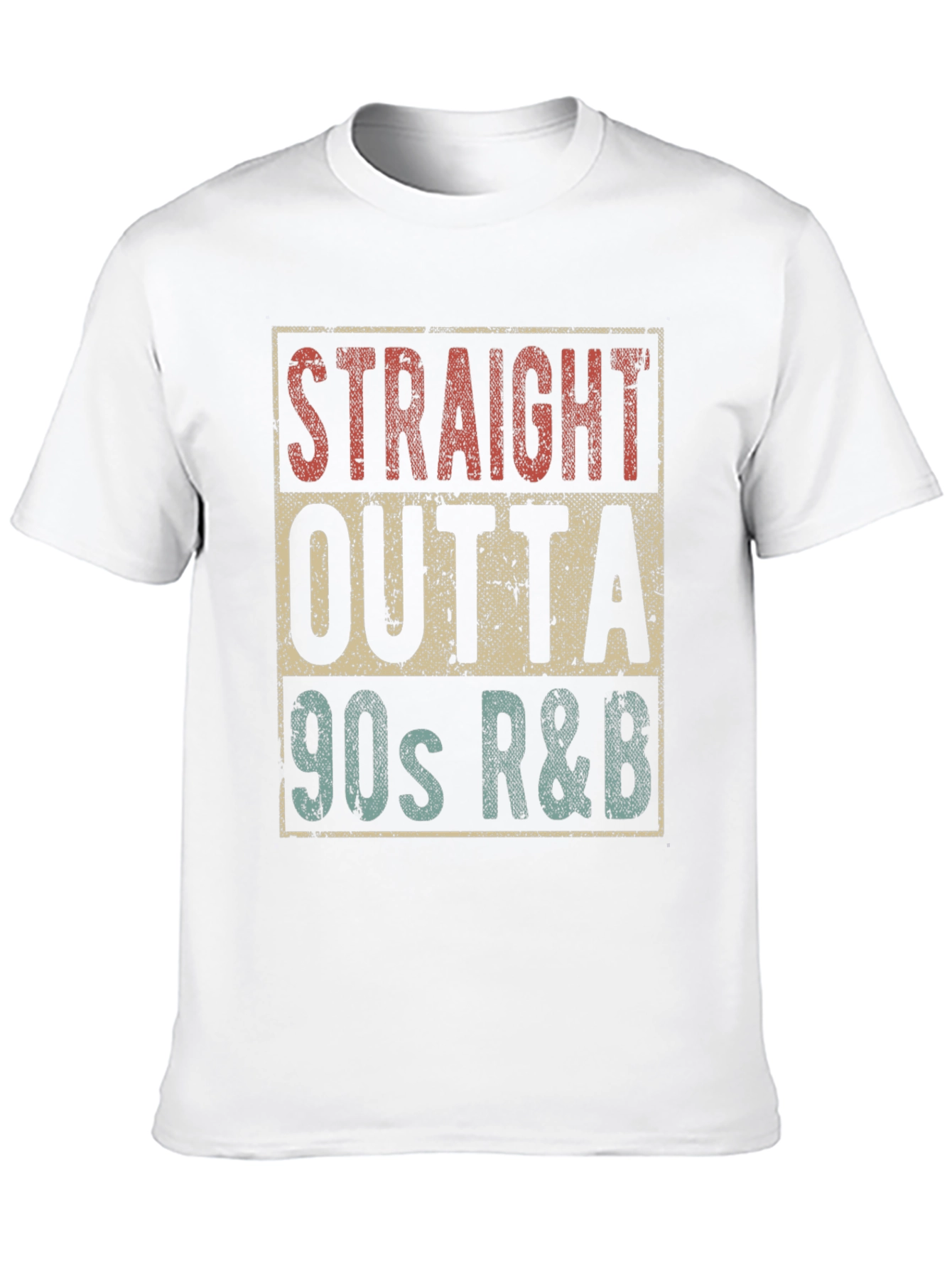Straight Outta 90s R&B T-Shirt Retro Style