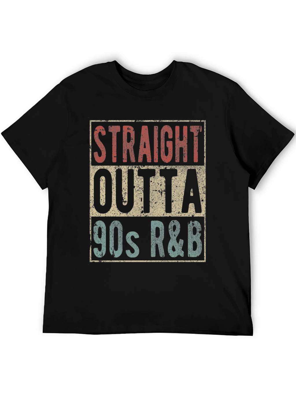 Straight Outta 90s R&B T-Shirt Retro Style