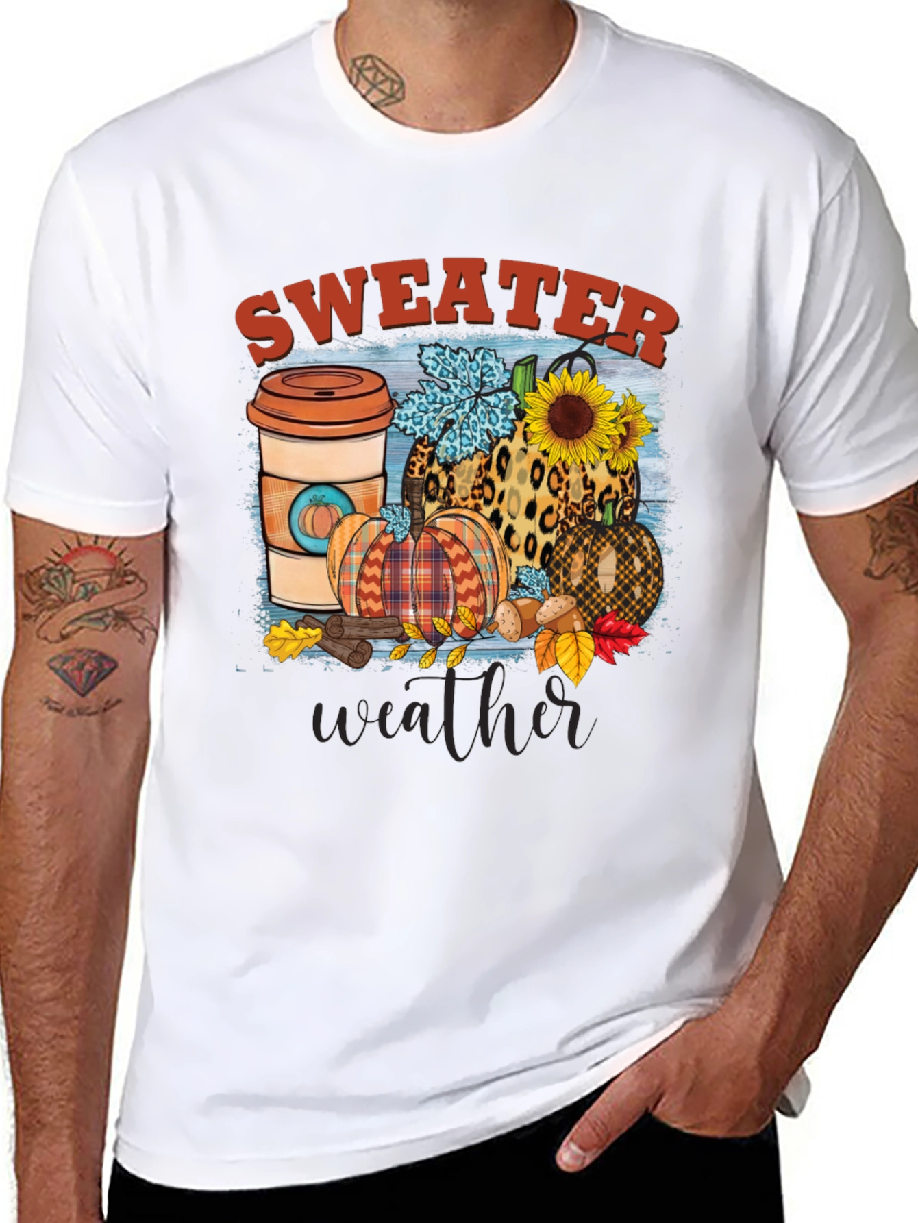 Sweater Weather Autumn T-Shirt