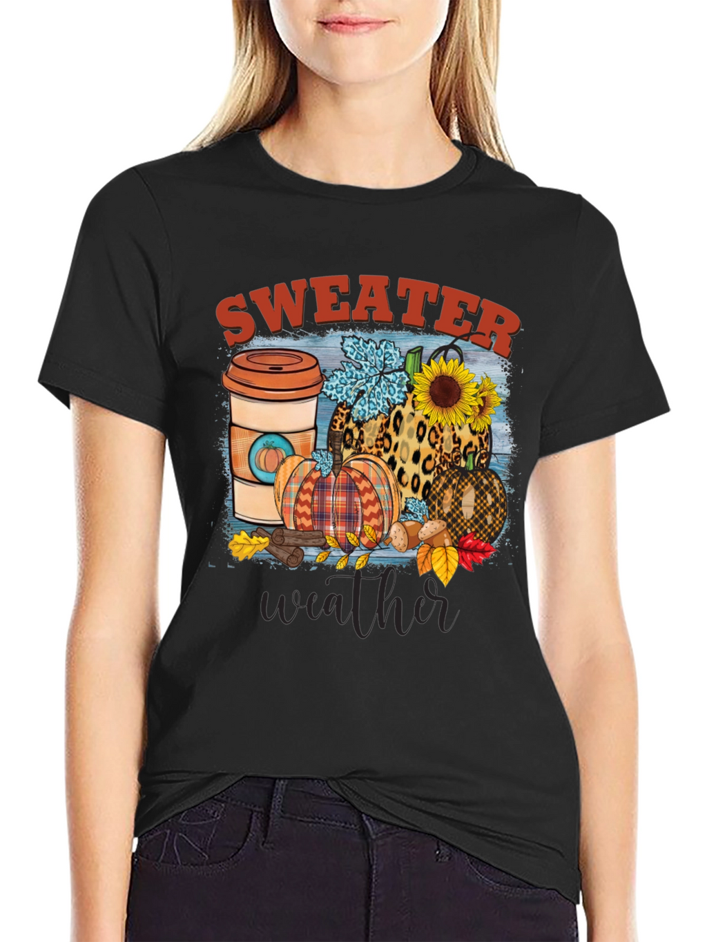 Sweater Weather Autumn T-Shirt