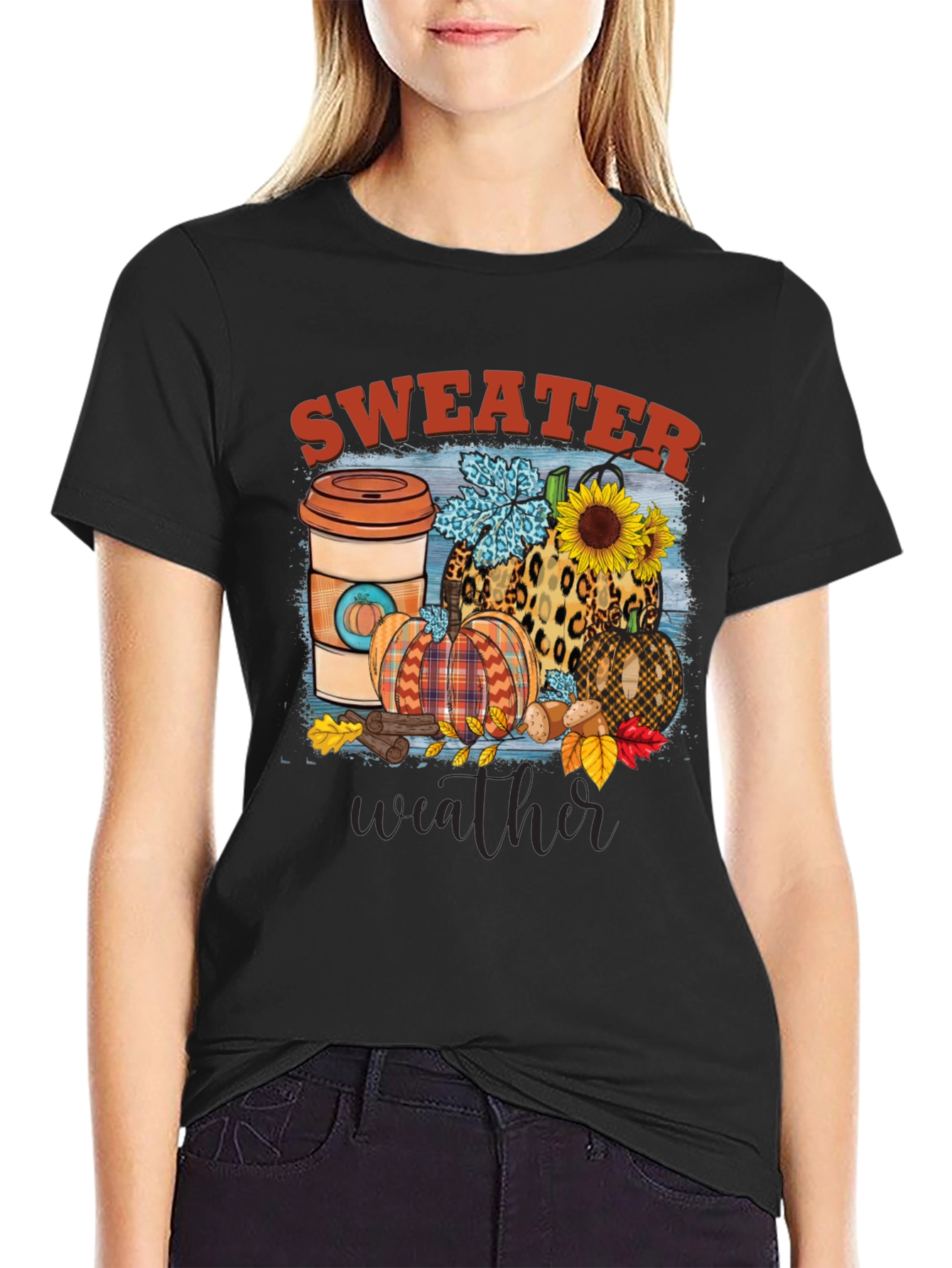 Sweater Weather Autumn T-Shirt
