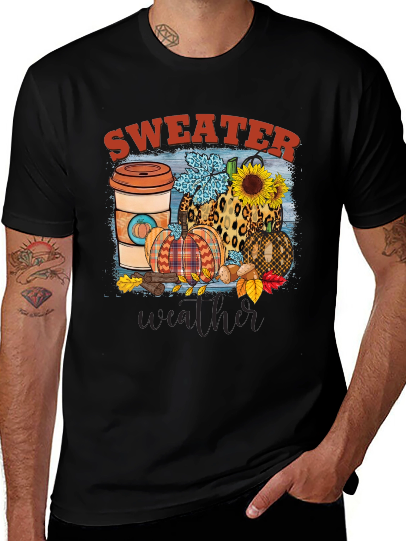 Sweater Weather Autumn T-Shirt