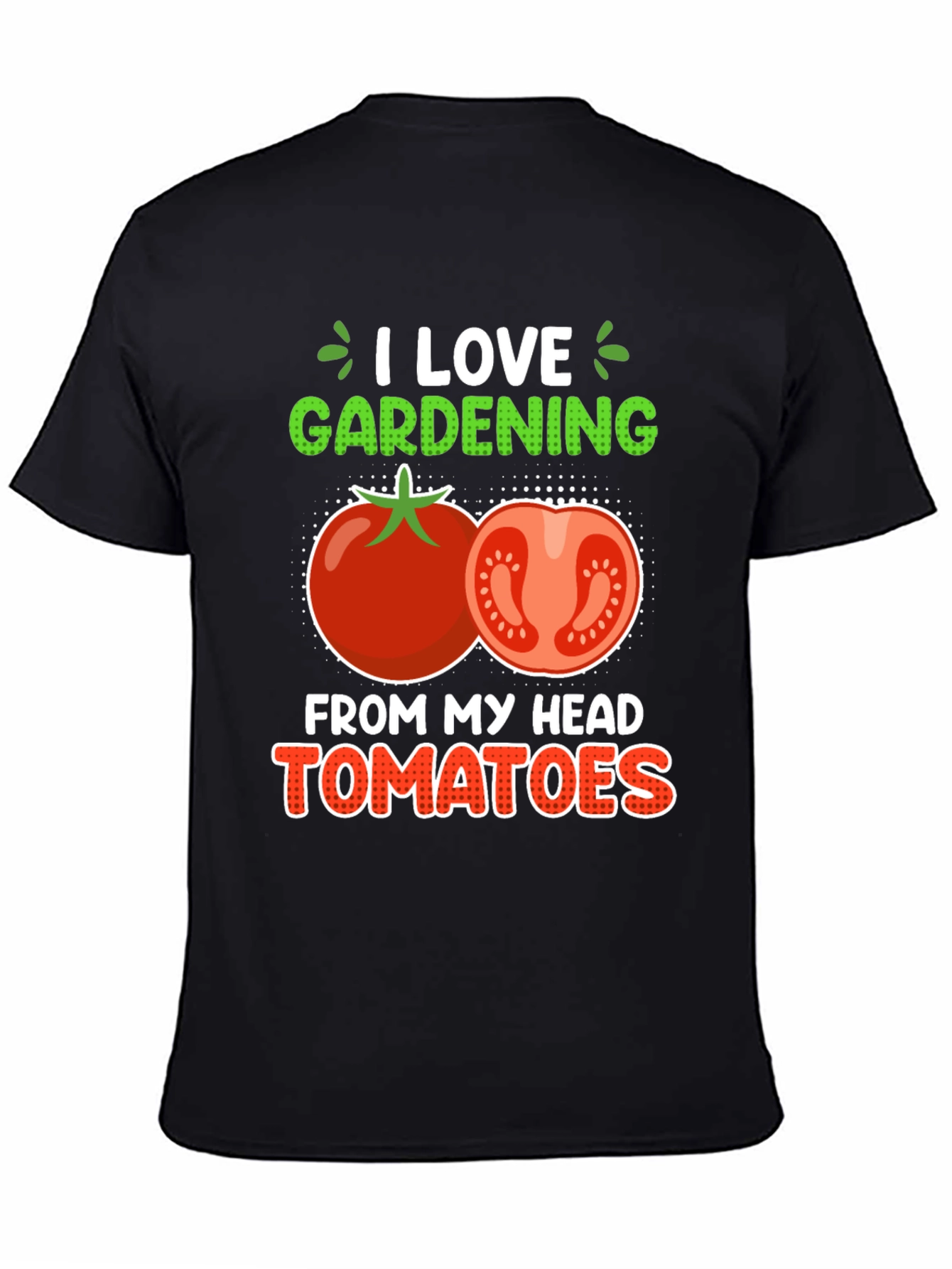 I Love Gardening Tomatoes Graphic Tee