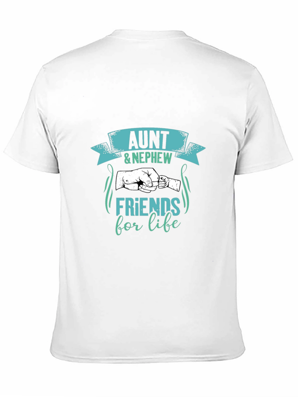 Aunt & Nephew Friends for Life Black T-Shirt