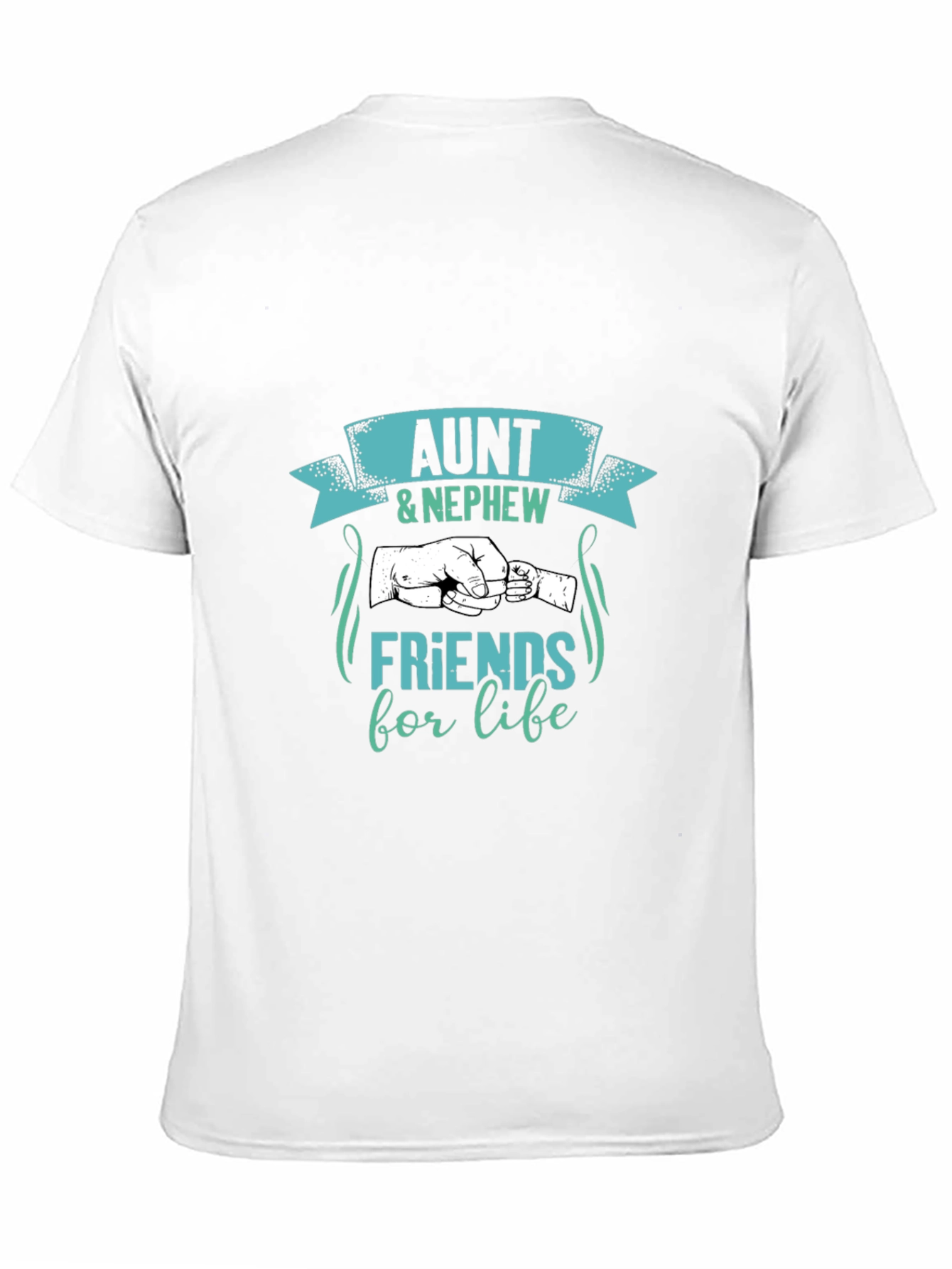 Aunt & Nephew Friends for Life Black T-Shirt