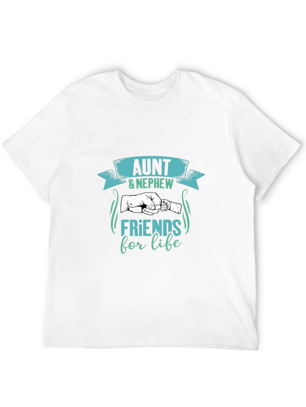 Aunt & Nephew Friends for Life Black T-Shirt