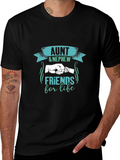 Aunt & Nephew Friends for Life Black T-Shirt