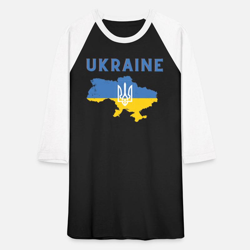 Ukraine Flag Map