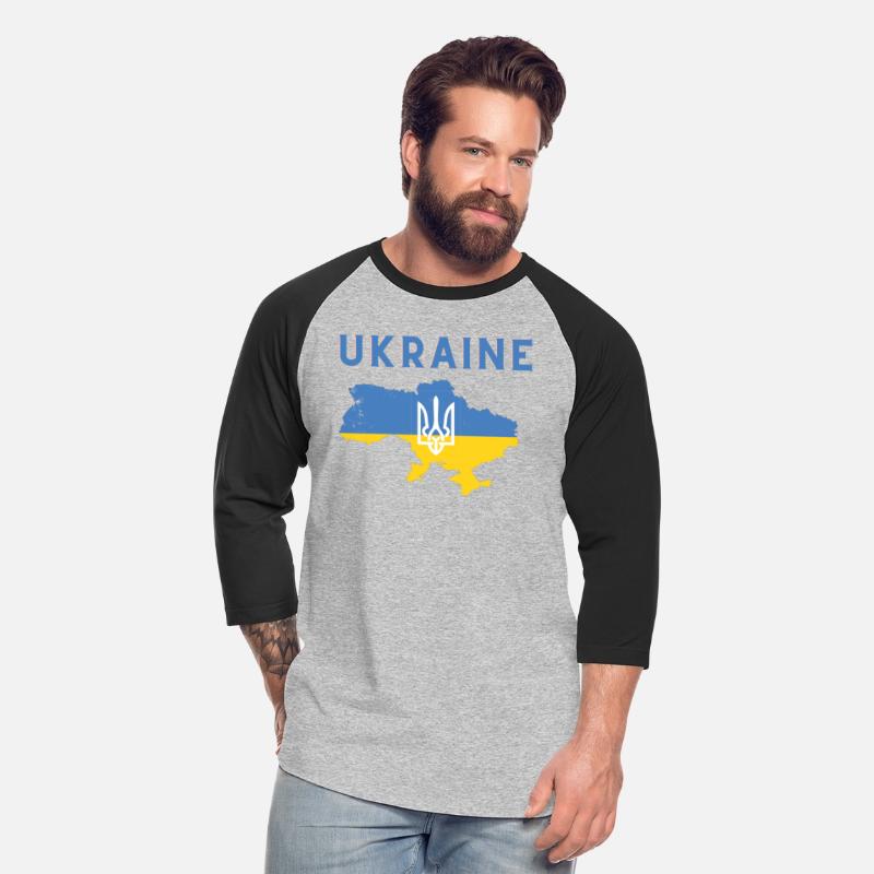 Ukraine Flag Map