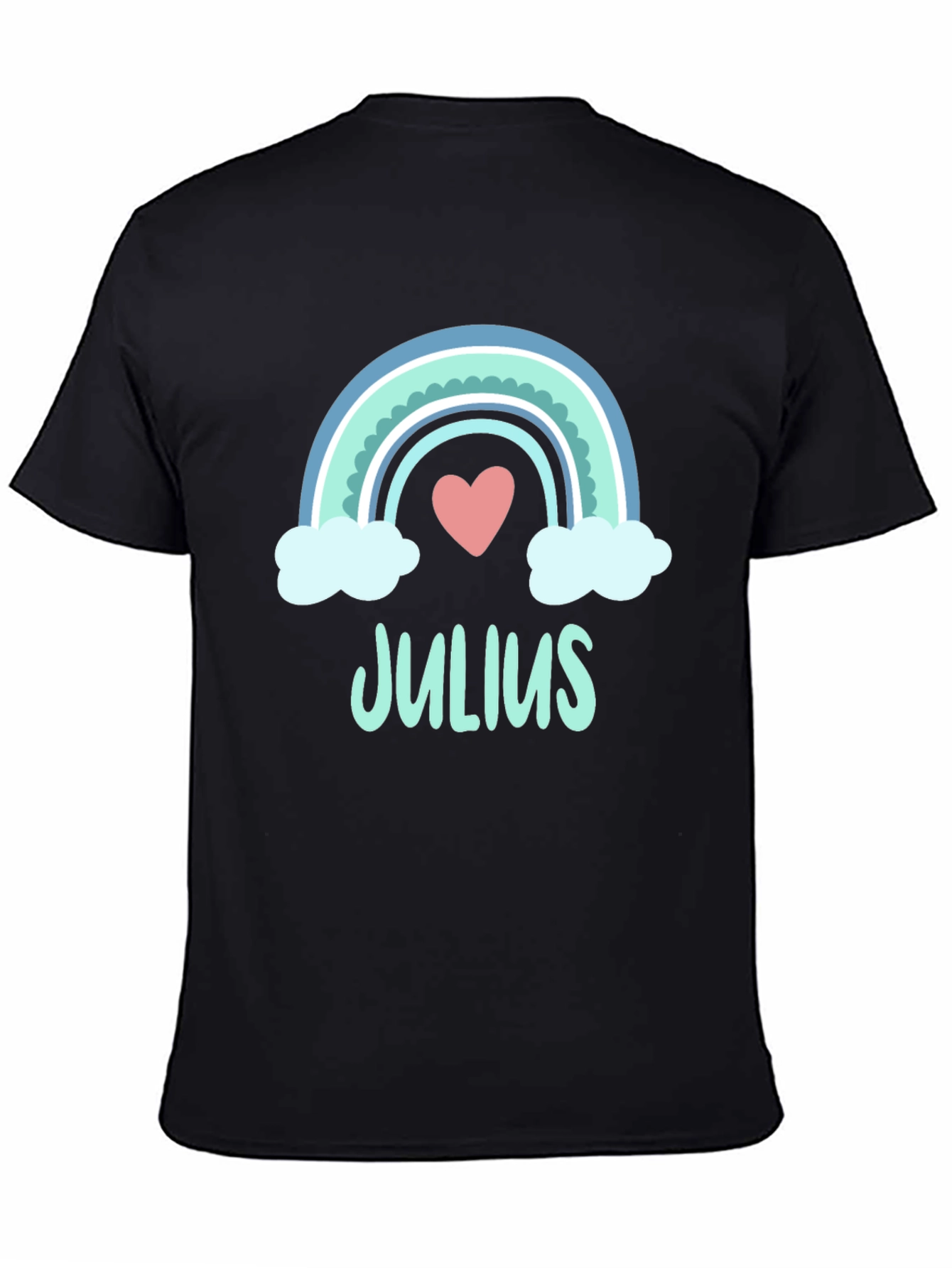 Julius Rainbow Heart T-Shirt - Soft Cotton Blend