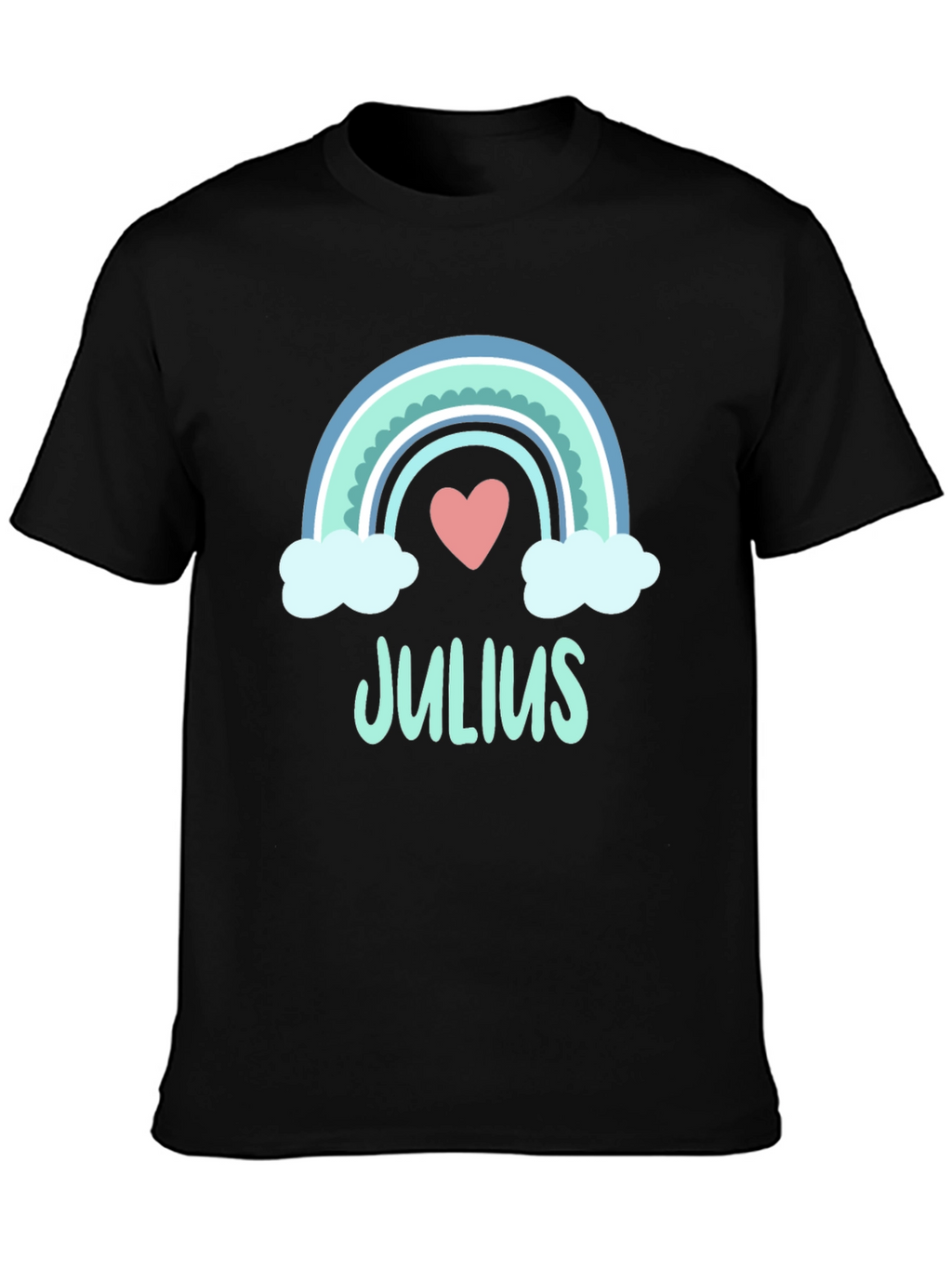 Julius Rainbow Heart T-Shirt - Soft Cotton Blend