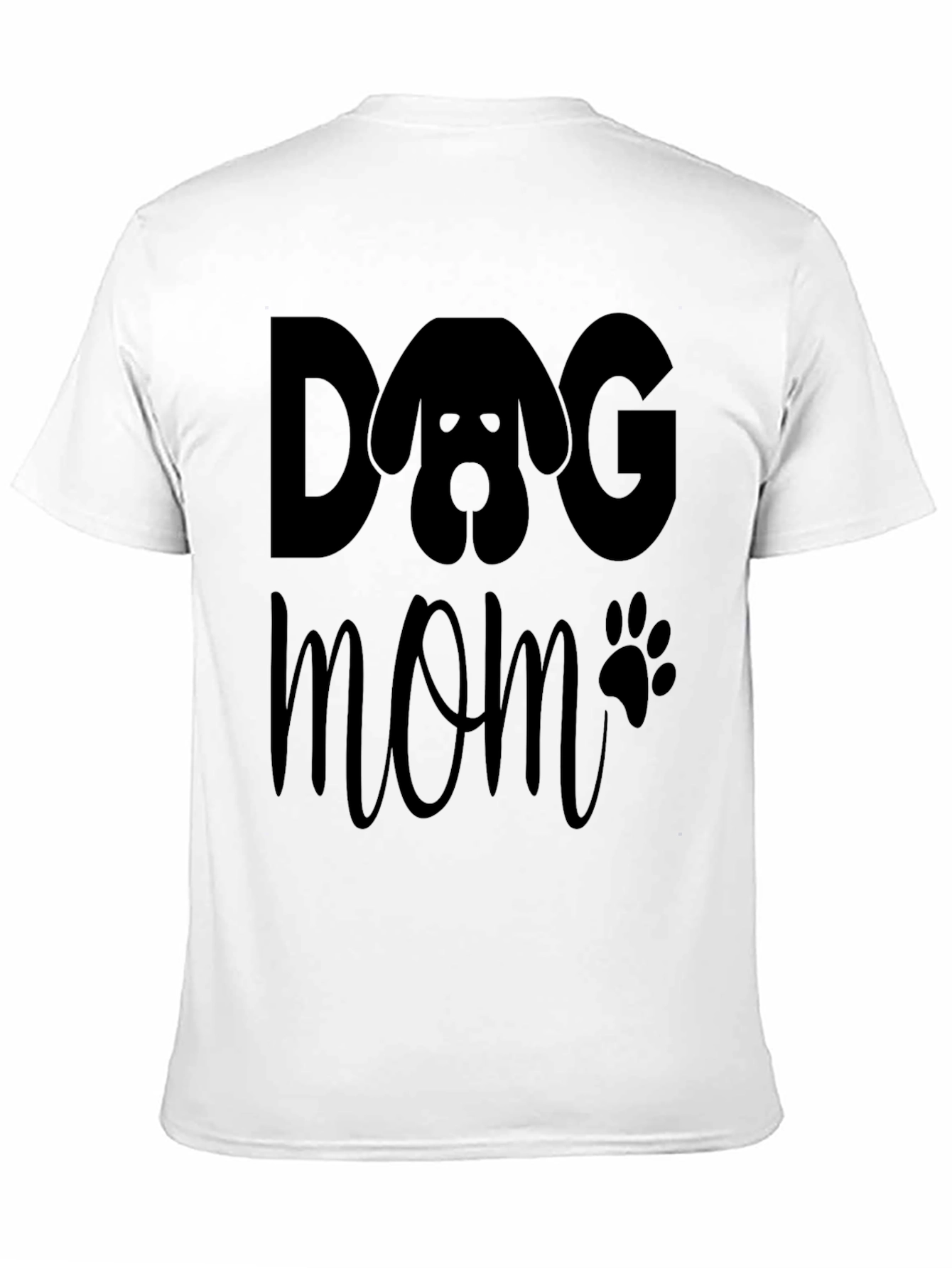 Dog Mom Graphic Tee - Pet Lover Shirt