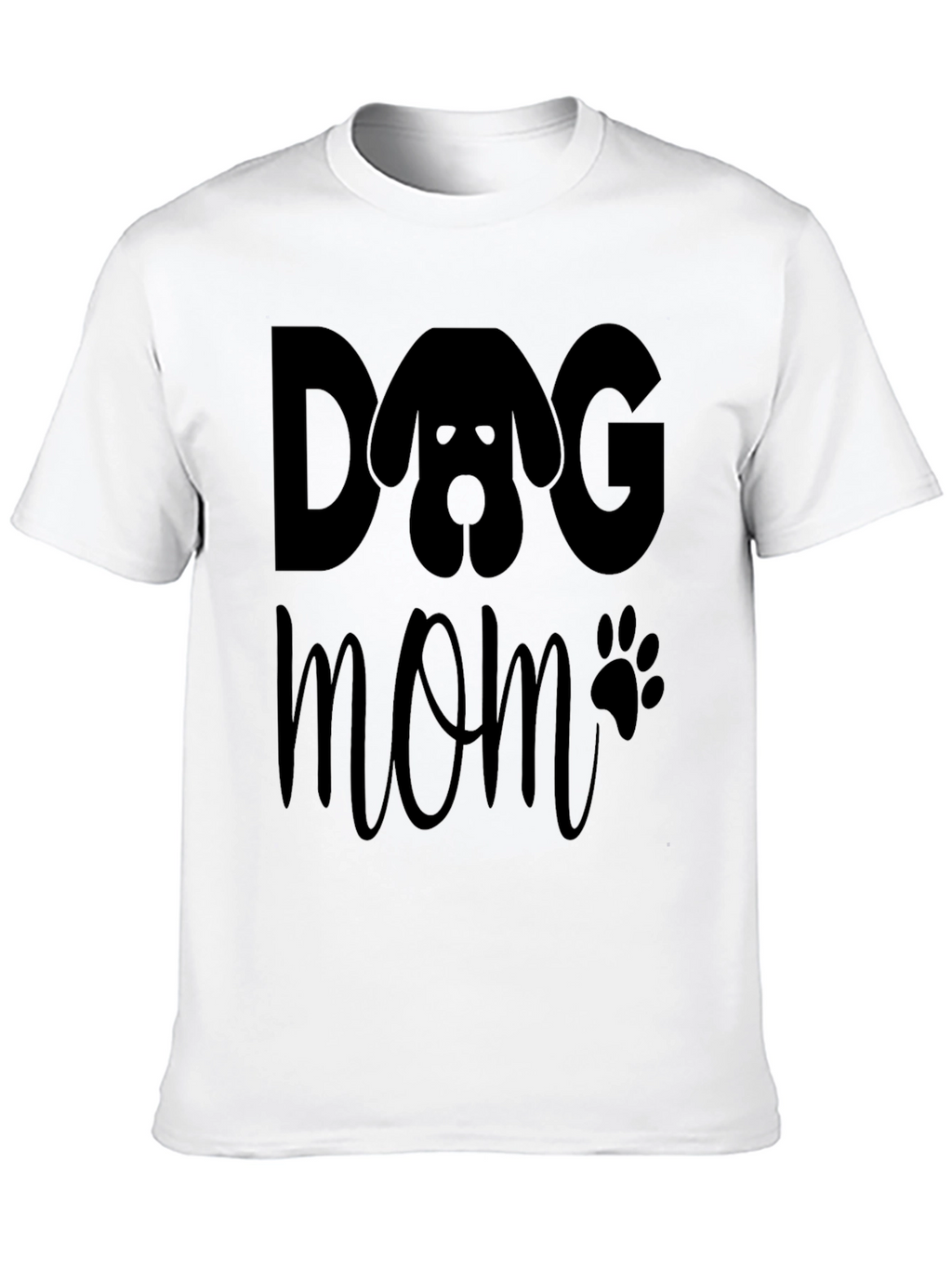Dog Mom Graphic Tee - Pet Lover Shirt